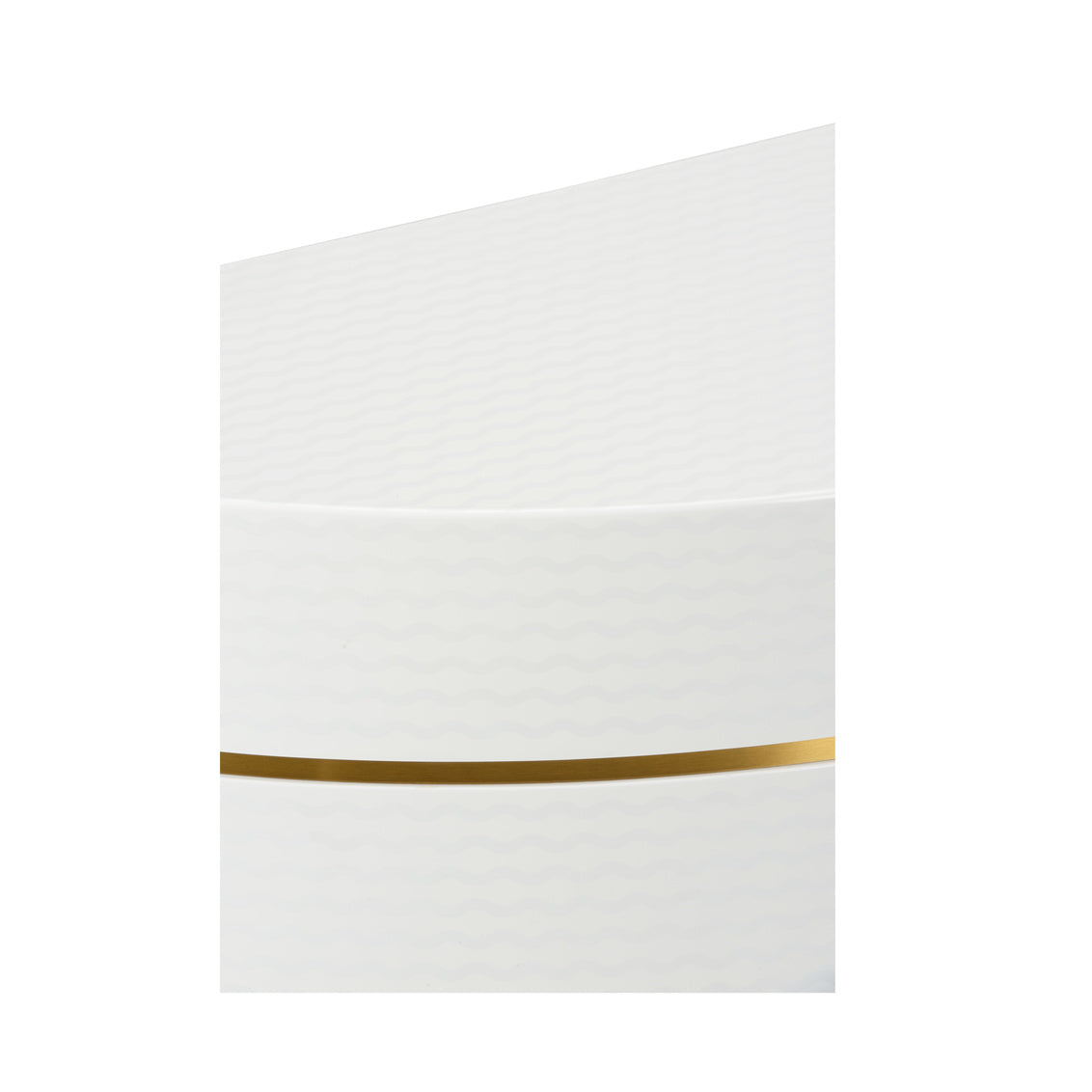 Chelsea House Luna Wooden White Console Table