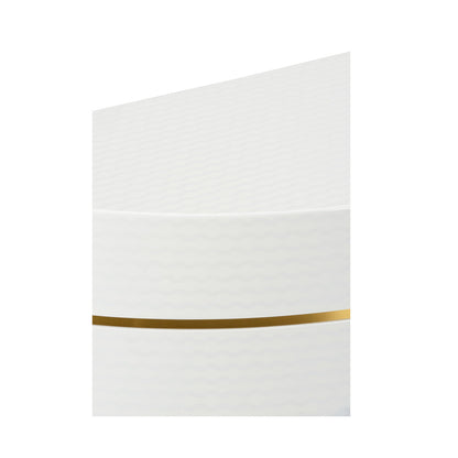 Chelsea House Luna Wooden White Console Table