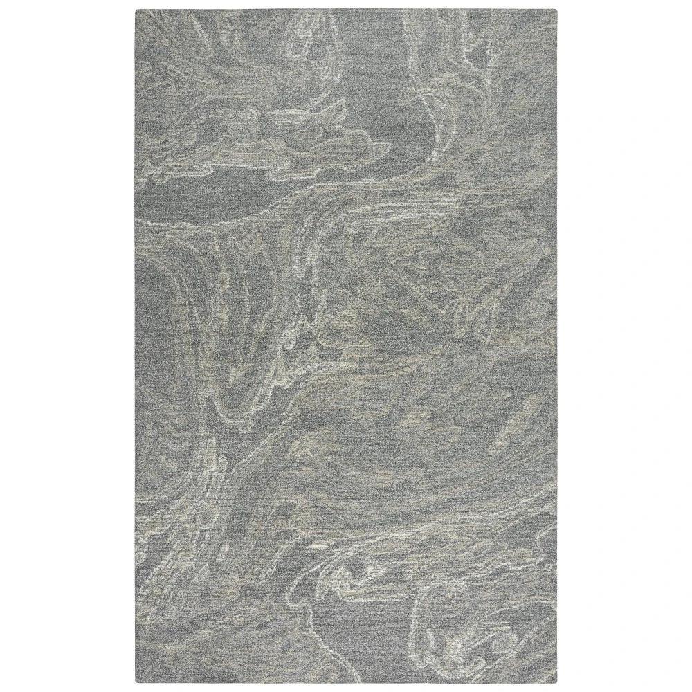 Cumm Abstract Gray Area Rugs For Living Room