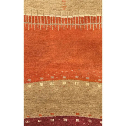 Burh Wool Red Hallway Kitchen Runner Rug - LOOMLAN - LOOMLAN - Area Rugs