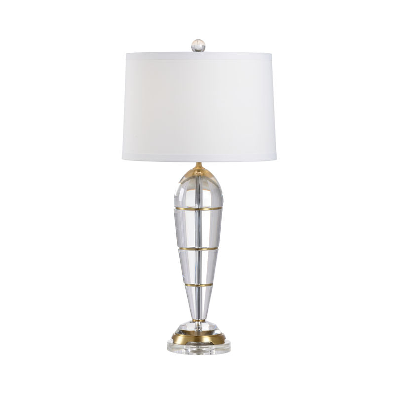 Wildwood Peninsula Crystal Design Table Lamp