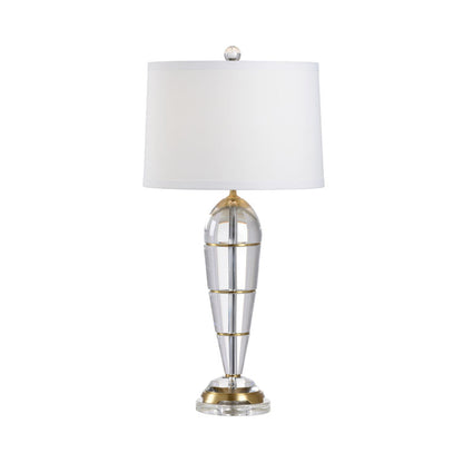 Wildwood Peninsula Crystal Design Table Lamp
