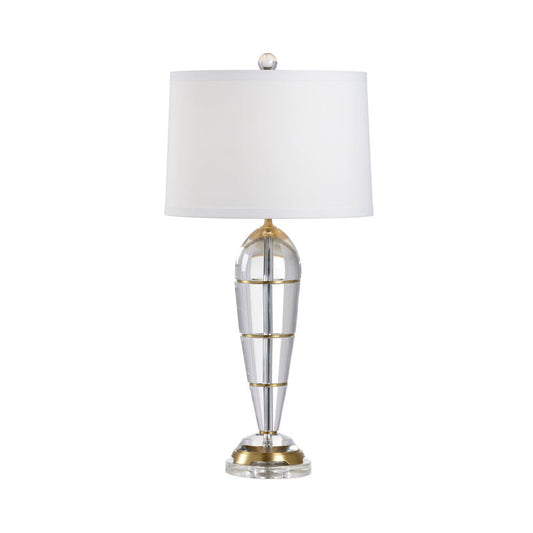 Wildwood Peninsula Crystal Design Table Lamp