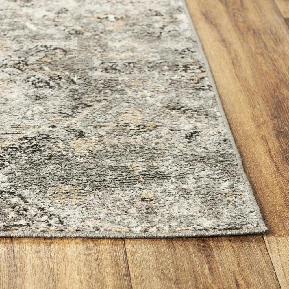 Cool Gray Kitchen Hallway Runner Rug -- gray