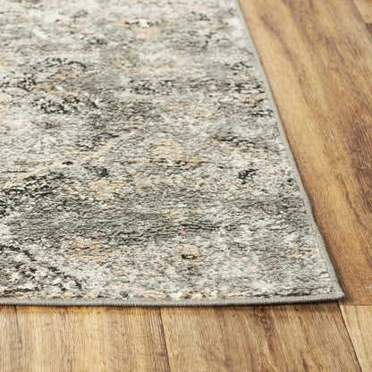 Cool Gray Kitchen Hallway Runner Rug -- gray