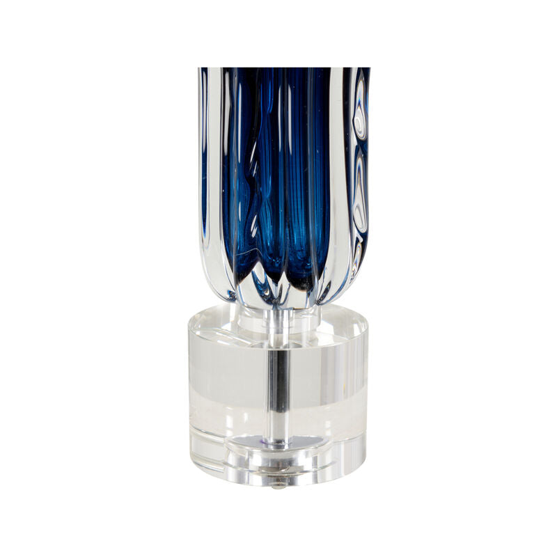 Wildwood Judith Blue Glass Table Lamp