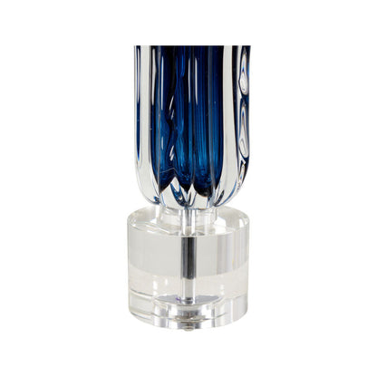 Wildwood Judith Blue Glass Table Lamp