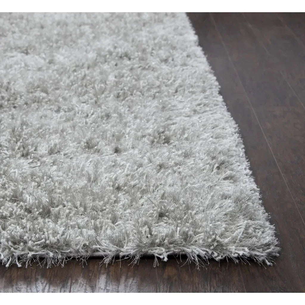Cupe Light Gray Round Area Rug - LOOMLAN - LOOMLAN - Area Rugs