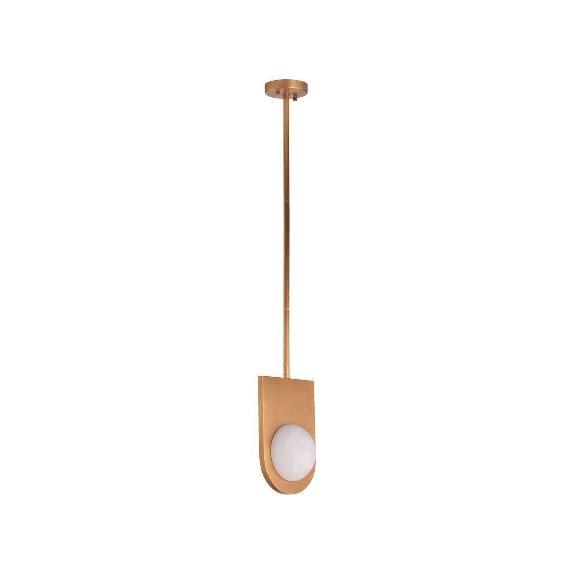 Wildwood Orin Antique Brass Finish Modern Pendant