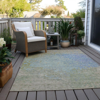 Iriain Sky Washable Indoor-Outdoor Rug -- view 3