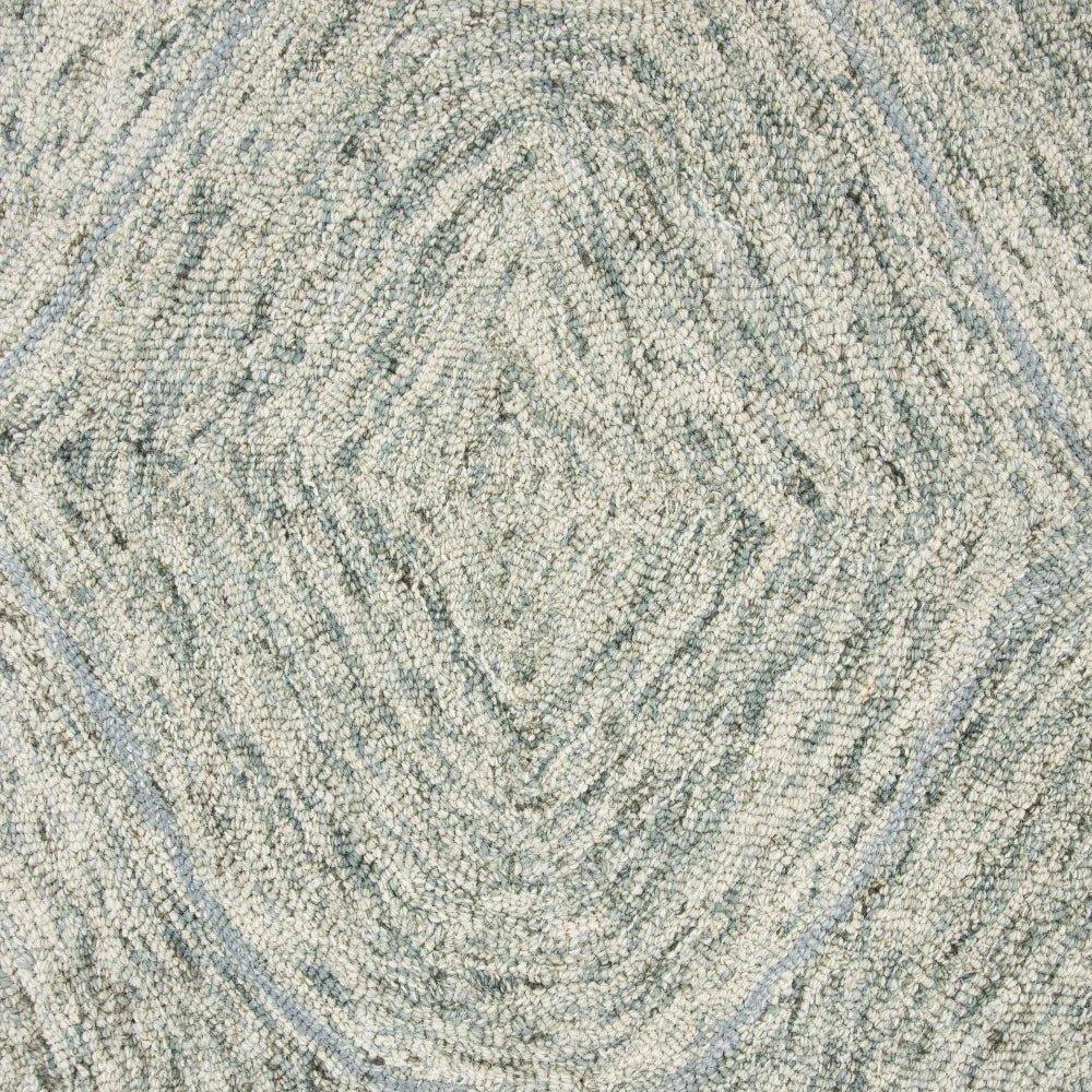 Chil Wool Green Hallway Kitchen Runner Rug -- green