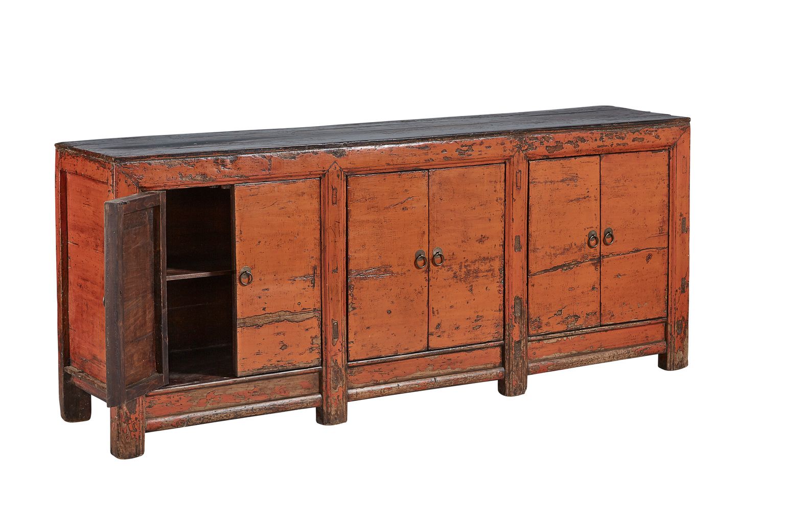 Furniture Classics Amber Six Doors Wood Sideboard