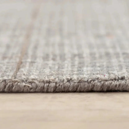 Azal Solid Gray Area Rugs For Living Room - LOOMLAN - LOOMLAN - Area Rugs