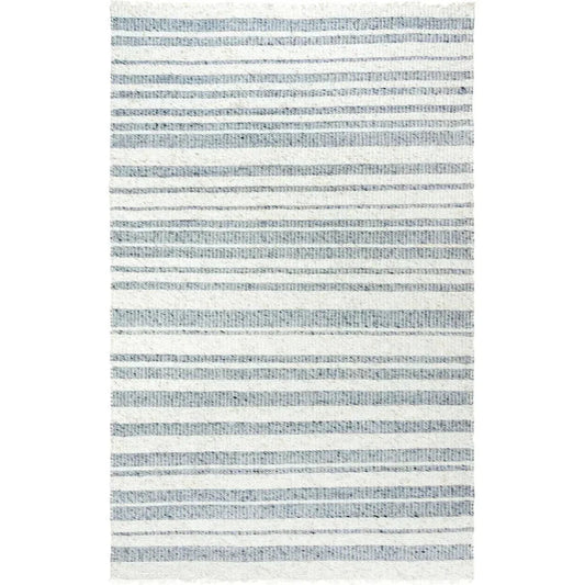 Doma Stripe Gray Area Rugs For Living Room