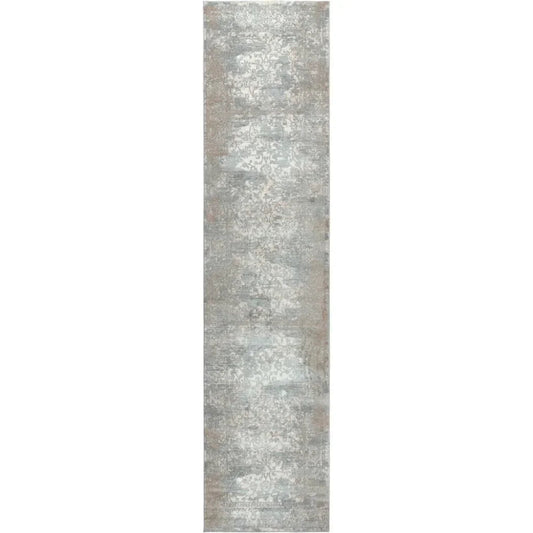 LOOMLAN Bosk Vine Gray Kitchen Hallway Runner Rug