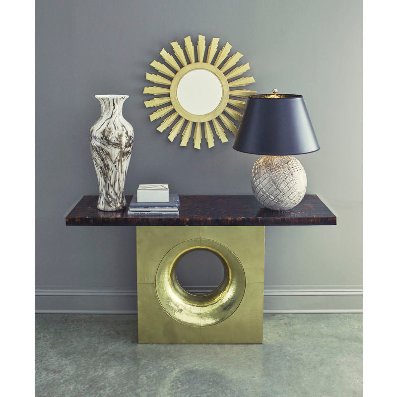 Wildwood Ally Grey Alligator Texture Table Lamp