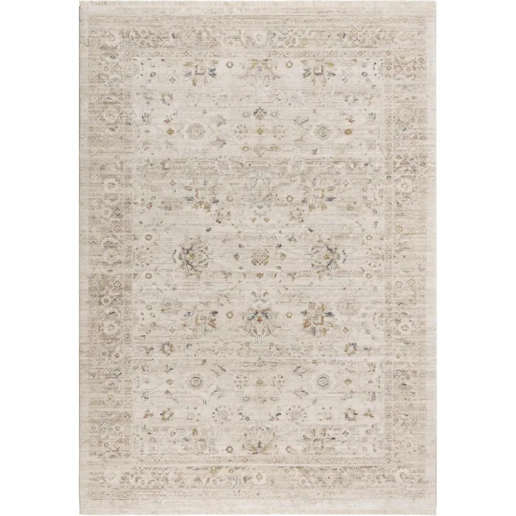 Cutt Floral Natural Area Rugs For Living Room