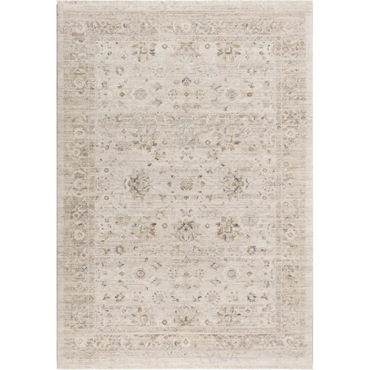 Cutt Floral Natural Area Rugs For Living Room