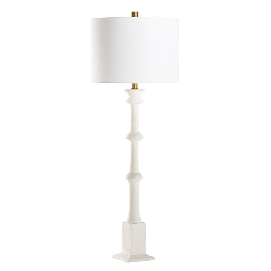 Chelsea House Lawrence White Resin Table Lamp