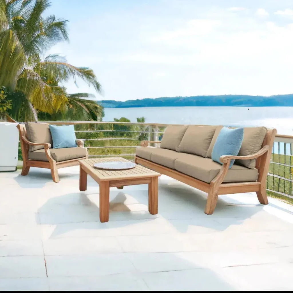 Sonoma 4PC Outdoor Patio Deep Set Sunbrella -- view 14