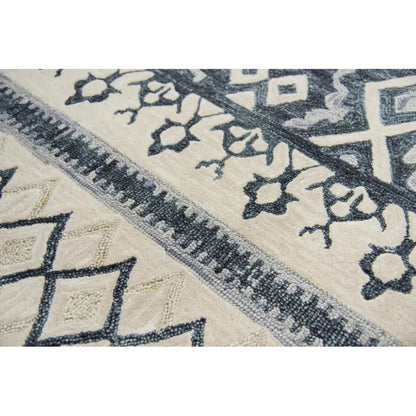 Case Tribal Motif Natural Large Area Rugs - LOOMLAN - LOOMLAN - Area Rugs