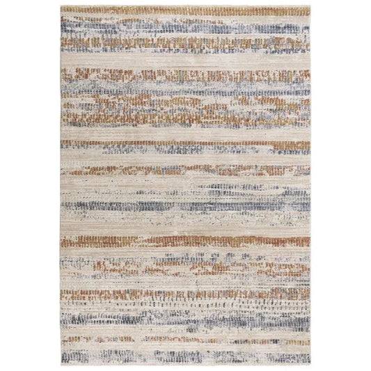 Cyne Stripe Natural Area Rugs For Living Room