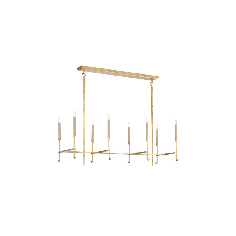 Wildwood Diego Modern Gold Finish Chandelier