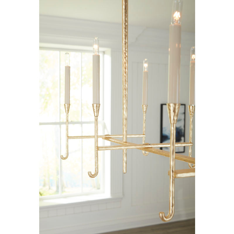 Wildwood Diego Modern Gold Finish Chandelier