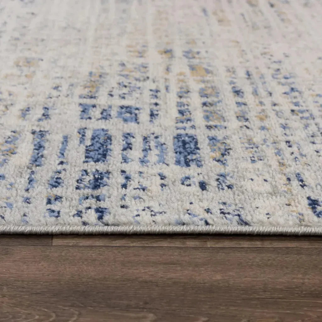 Dama Abstract Gray Kitchen Hallway Runner Rug - LOOMLAN - LOOMLAN - Area Rugs