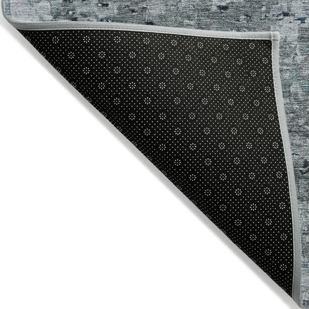 Iriain Denim Washable Indoor-Outdoor Rug