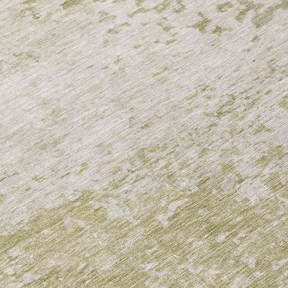 Iriain Brown Washable Indoor-Outdoor Rug