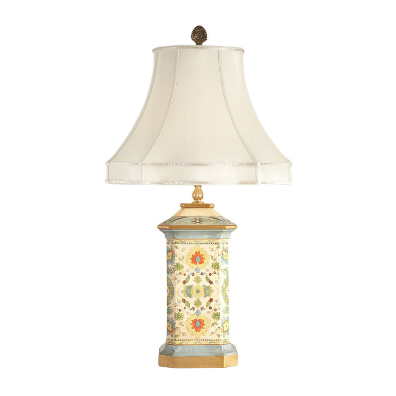 Chelsea House Kenton Floral Hand Painted Table Lamp