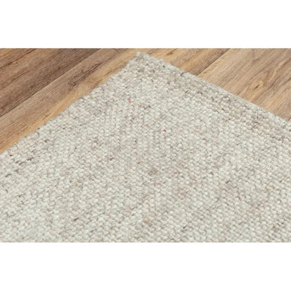 Cobo Basketweave Beige Area Rugs For Living Room -- beige