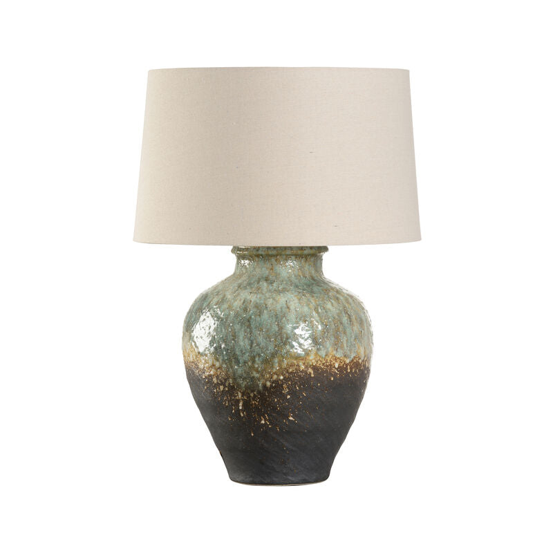 Wildwood Daichi Unique Glaze Finish Handcrafted Table Lamp