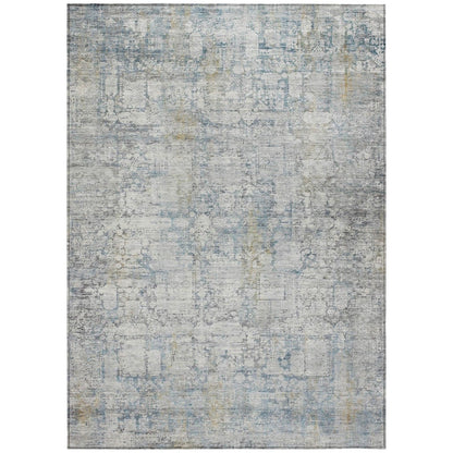 Kaelien Ivory Washable Indoor-Outdoor Rug