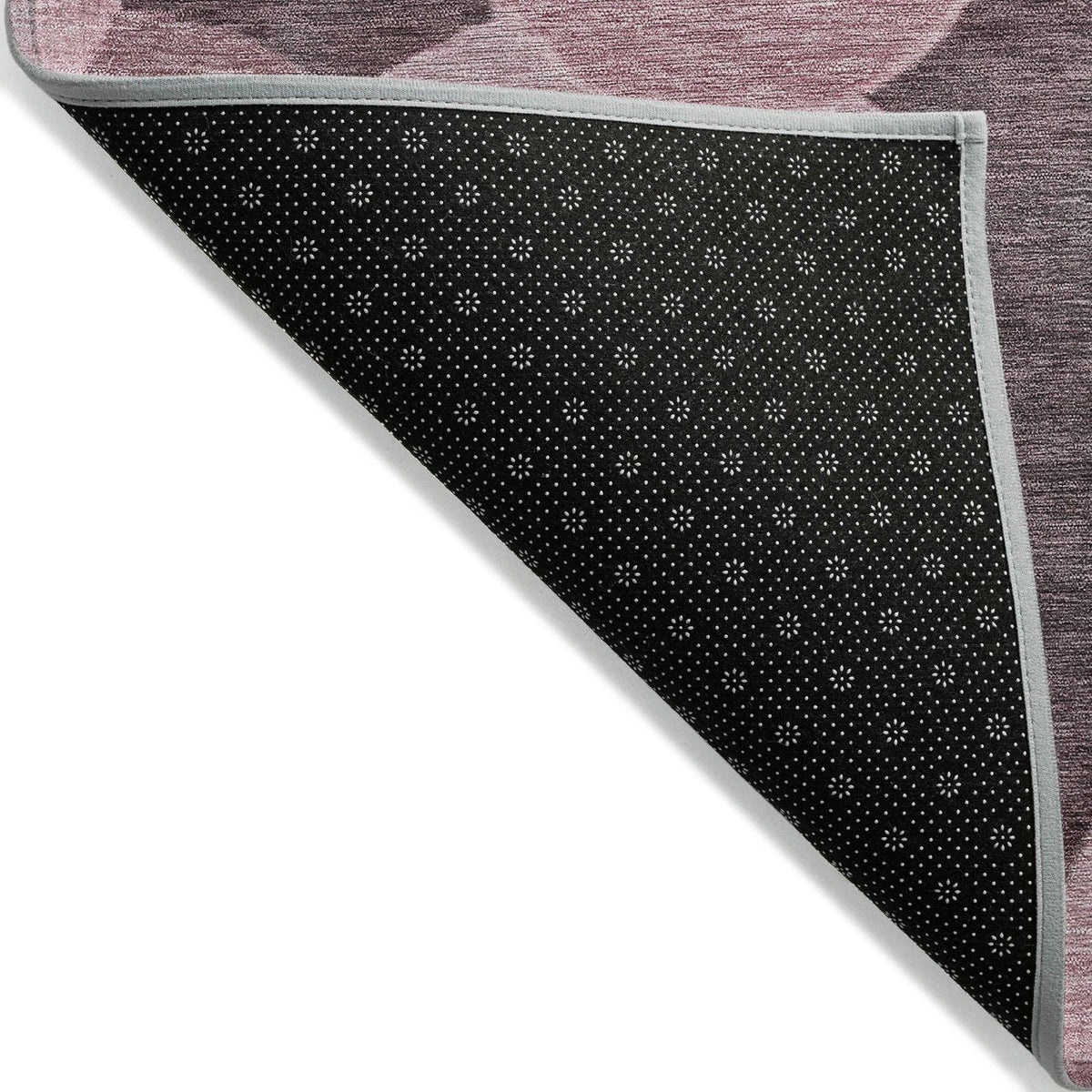 Jaelanor Pink Washable Indoor-Outdoor Rug