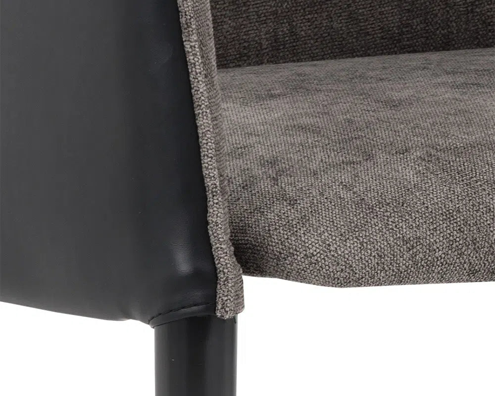 SUNPAN Asher Barrel Back Dining Armchair