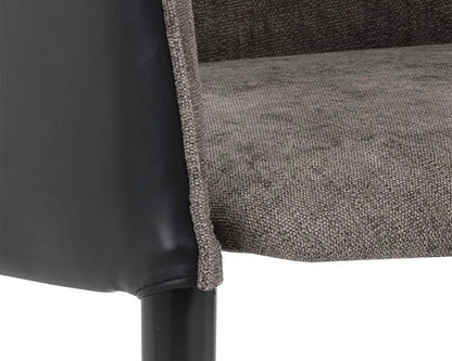 SUNPAN Asher Barrel Back Dining Armchair