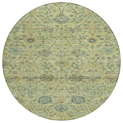 LOOMLAN Rugs Echo Mint Washable Indoor-Outdoor Rug