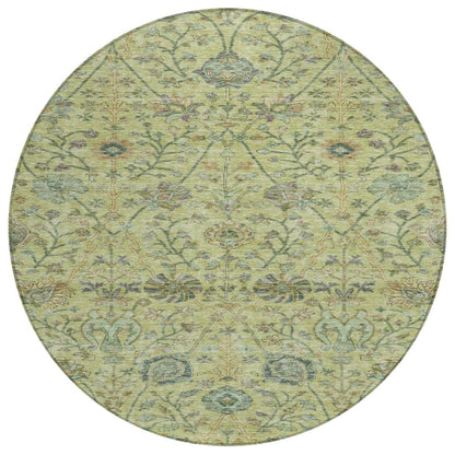LOOMLAN Rugs Echo Mint Washable Indoor-Outdoor Rug