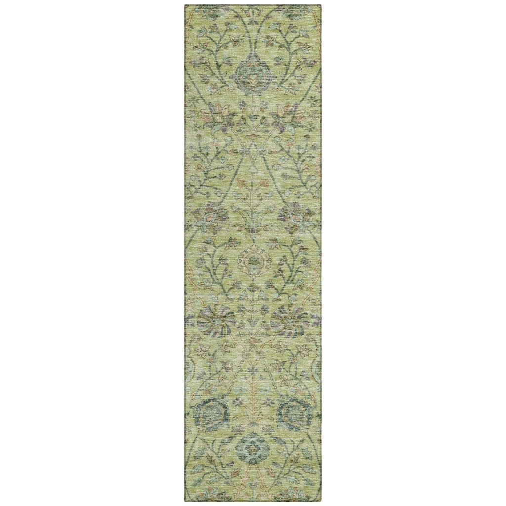 LOOMLAN Rugs Echo Mint Washable Indoor-Outdoor Rug