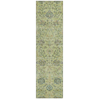LOOMLAN Rugs Echo Mint Washable Indoor-Outdoor Rug