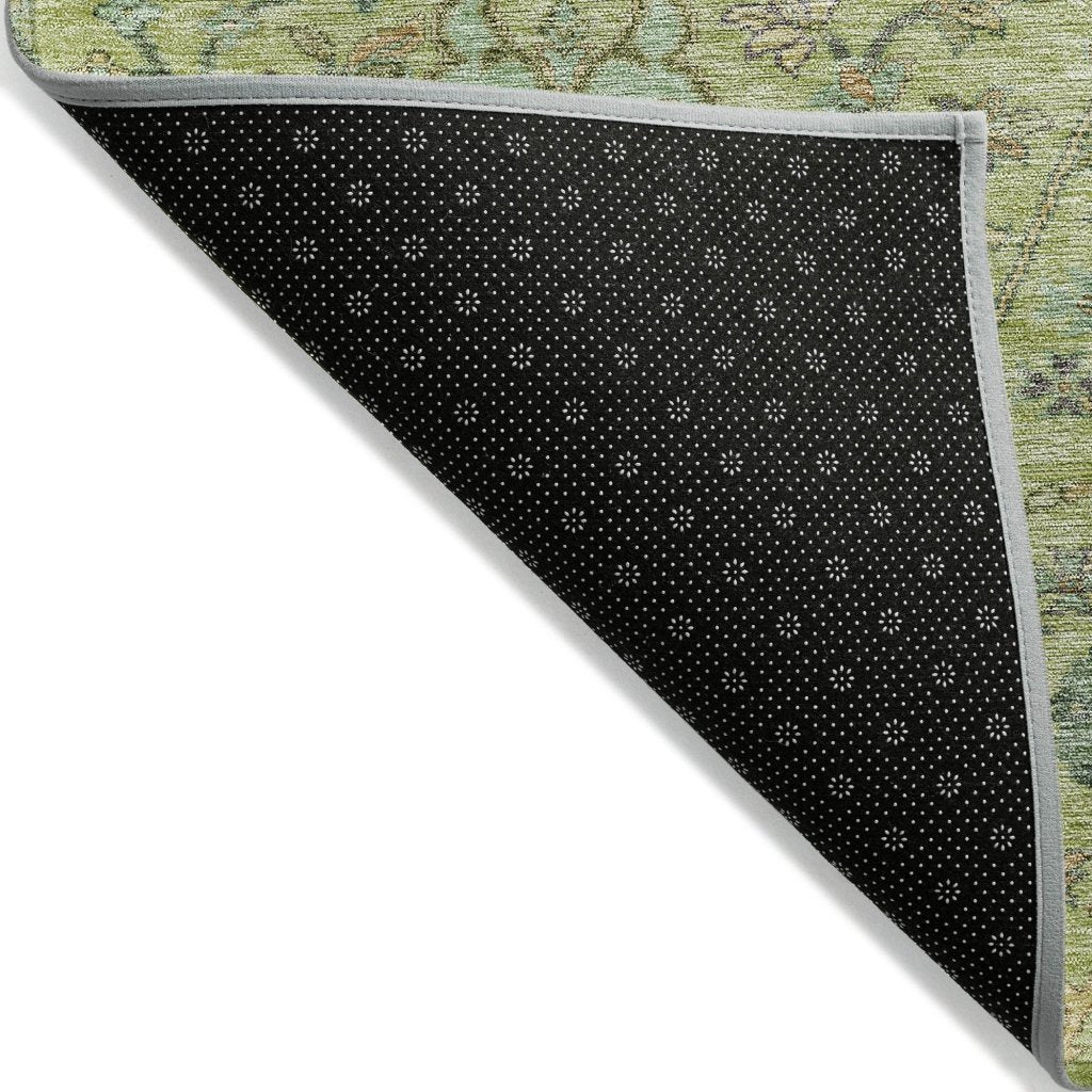 LOOMLAN Rugs Echo Mint Washable Indoor-Outdoor Rug