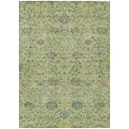 LOOMLAN Rugs Echo Mint Washable Indoor-Outdoor Rug