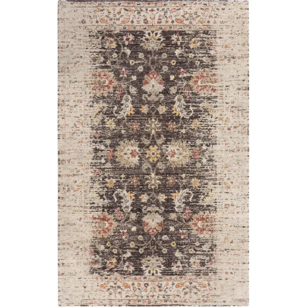 Cuyo Floral Brown/ Beige Large Area Rugs