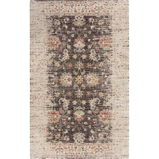 Cuyo Floral Brown/ Beige Large Area Rugs