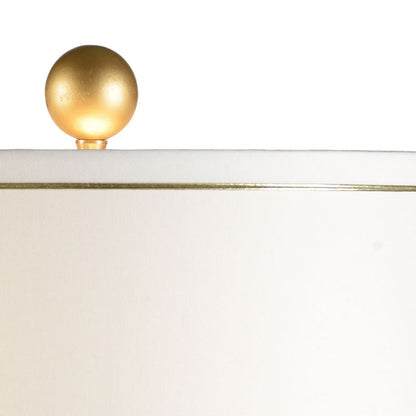 Bamboo Squares Hand-Painted Table Lamp