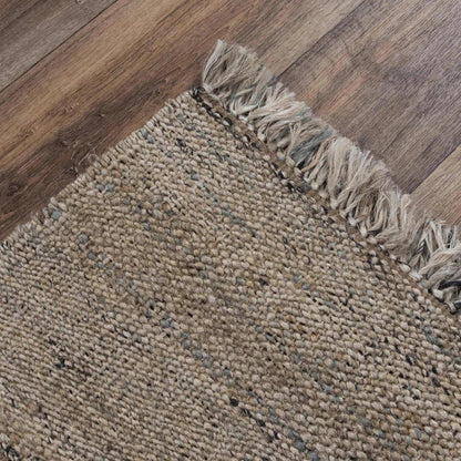 Arco Beige Jute Rug For Living Room -- beige