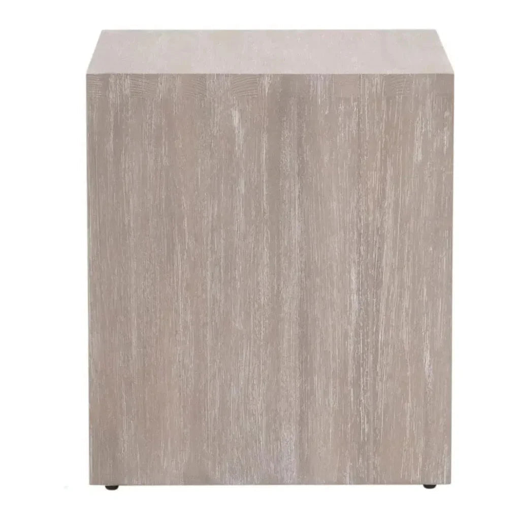 Dovetail Wooden Square End Table -- view 3