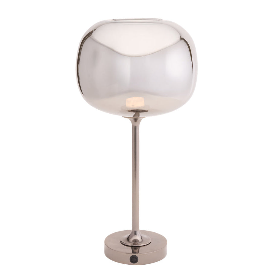 Sterling Rechargeable Glass Floor Lamp